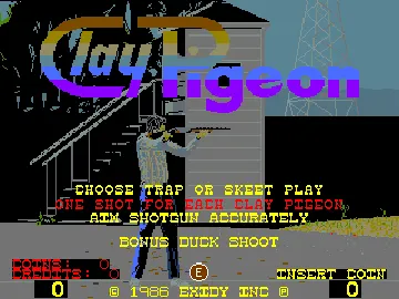 Clay Pigeon (version 2.0) screen shot title